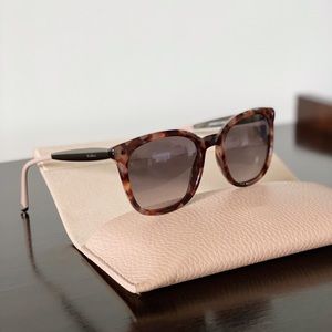 MaxMara Needle III Sunglasses Tortoise Blush